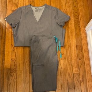 Figs Gray Scrubs